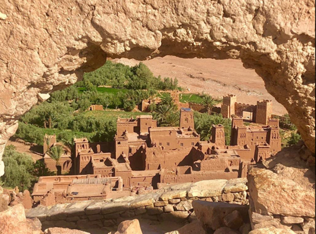 Houses in a Berber village