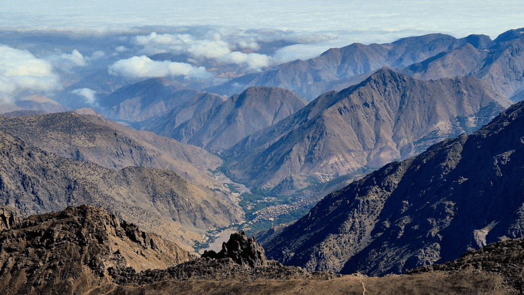 mountain in morocco