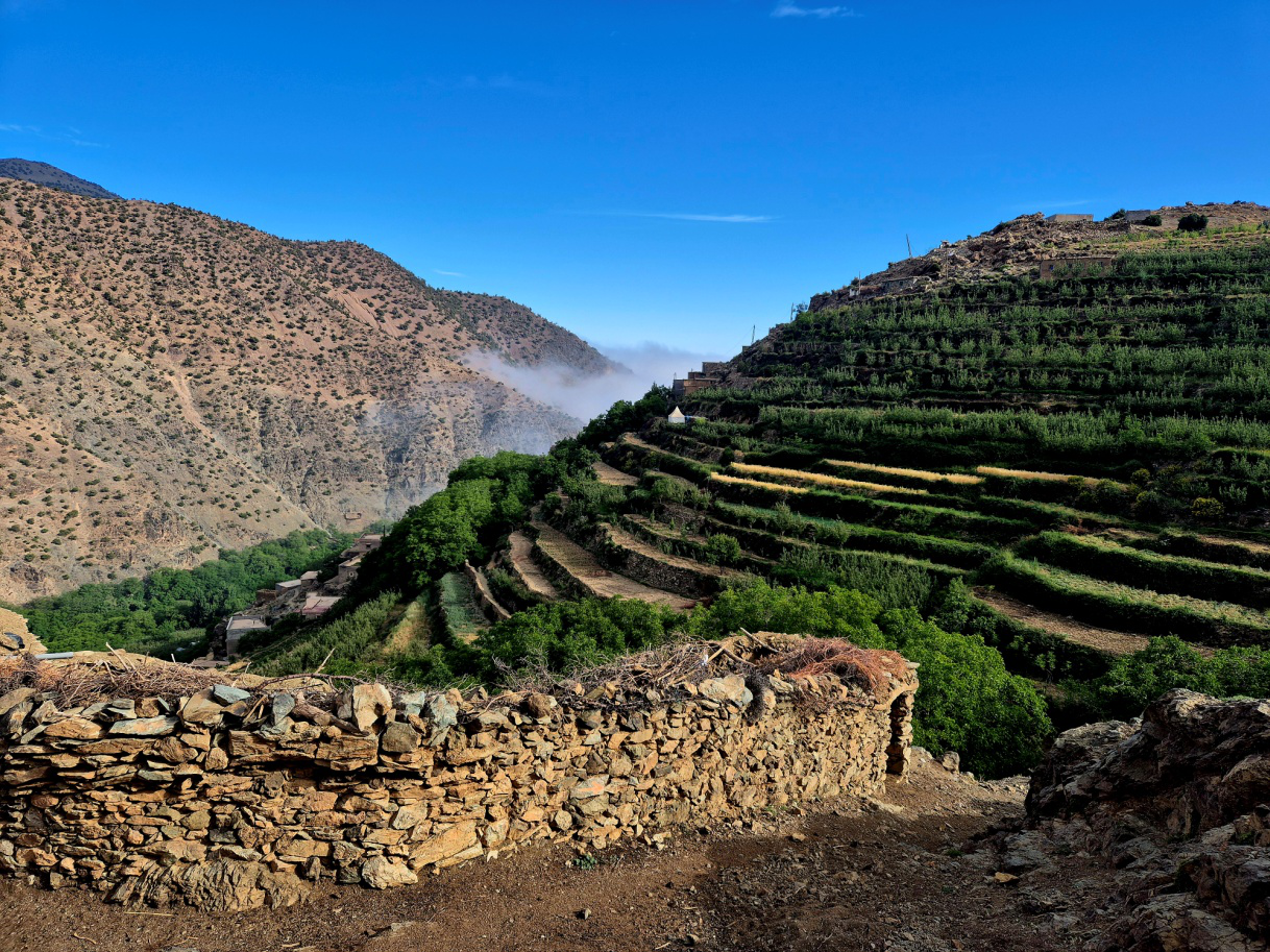 Beautiful landscape in Morocco