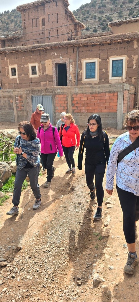 A group of tourists