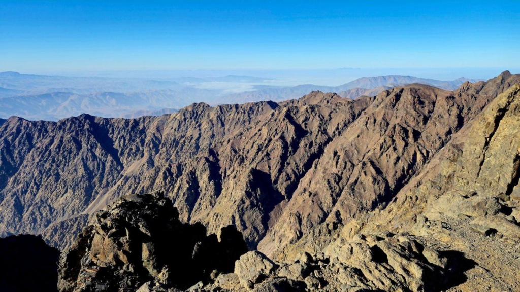 A mountain range